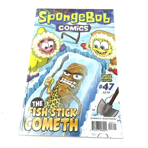 SpongeBob Comics #47 United Plankton Pictures The Fish Stick Cometh Issue - Picture 1 of 3